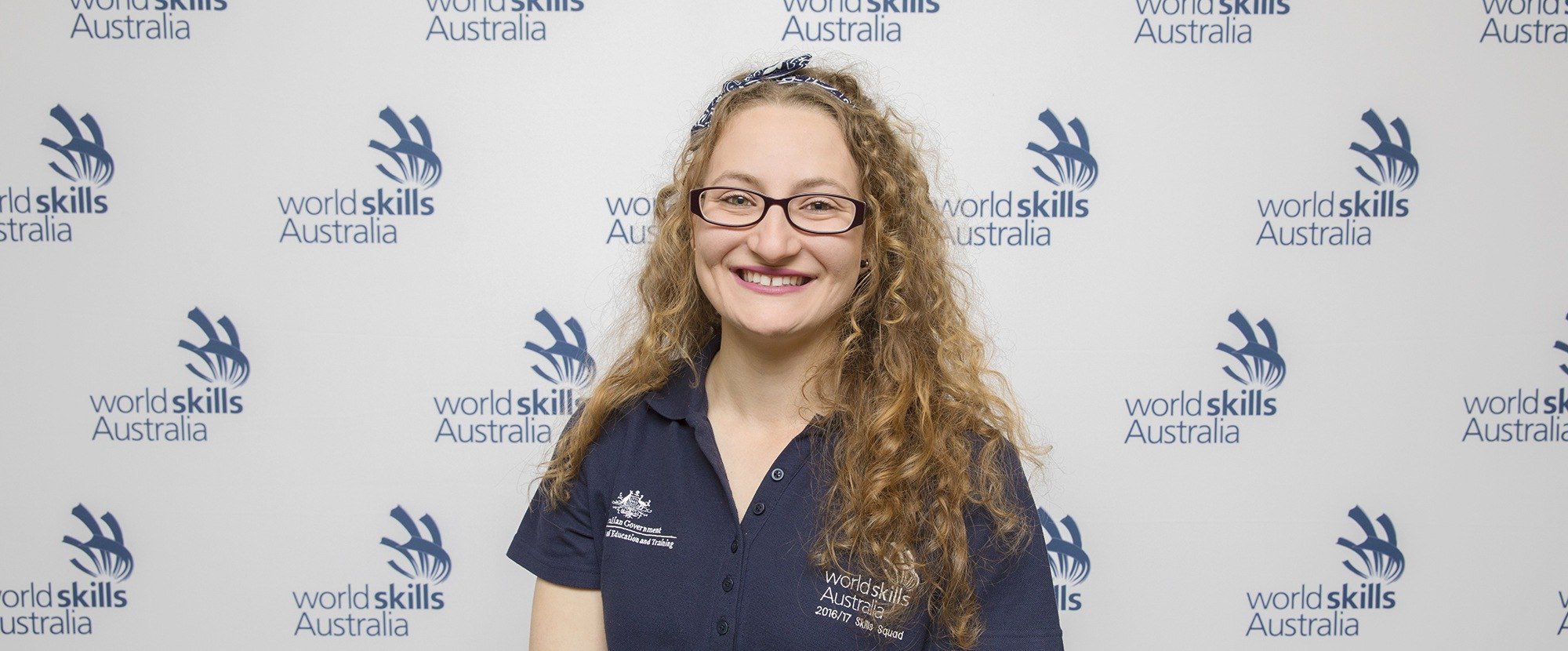 Louise Azzopardi - Team Australia Skillaroo - WorldSkills Australia